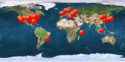 World Map Visitors Widget